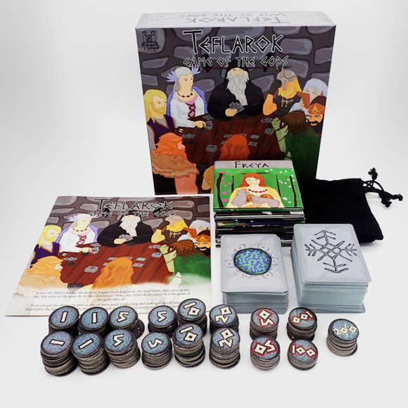 Teflarok: Game of the Gods – Norse Mythology Board Game, 2-9 Players - Picture 3 of 5